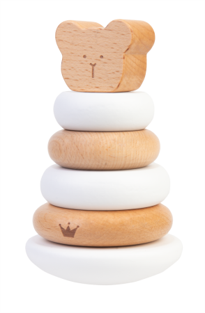 Steckringe aus Holz 13 cm